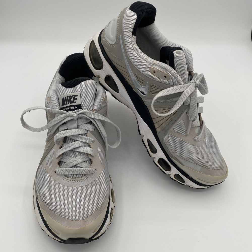Nike Womens Air‎ Max Tailwind Running Shoes Light Gray 453975-010 9M